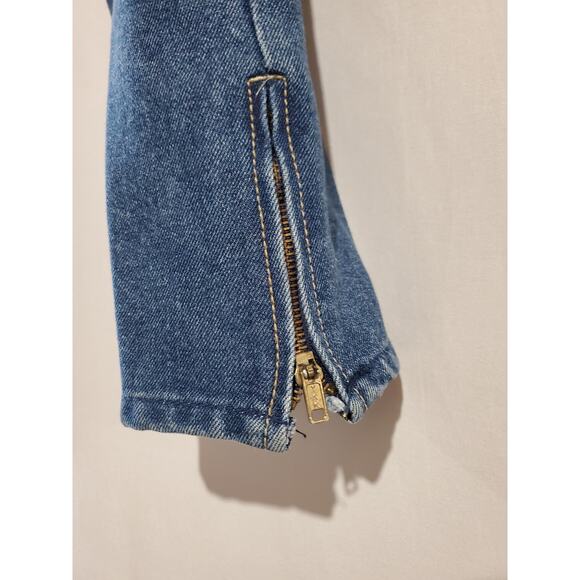 P.S. Gitano NWT Lot of 2 Vintage 80's Acid Wash Mom Jeans Size 13/14 Short Denim - Picture 4 of 13